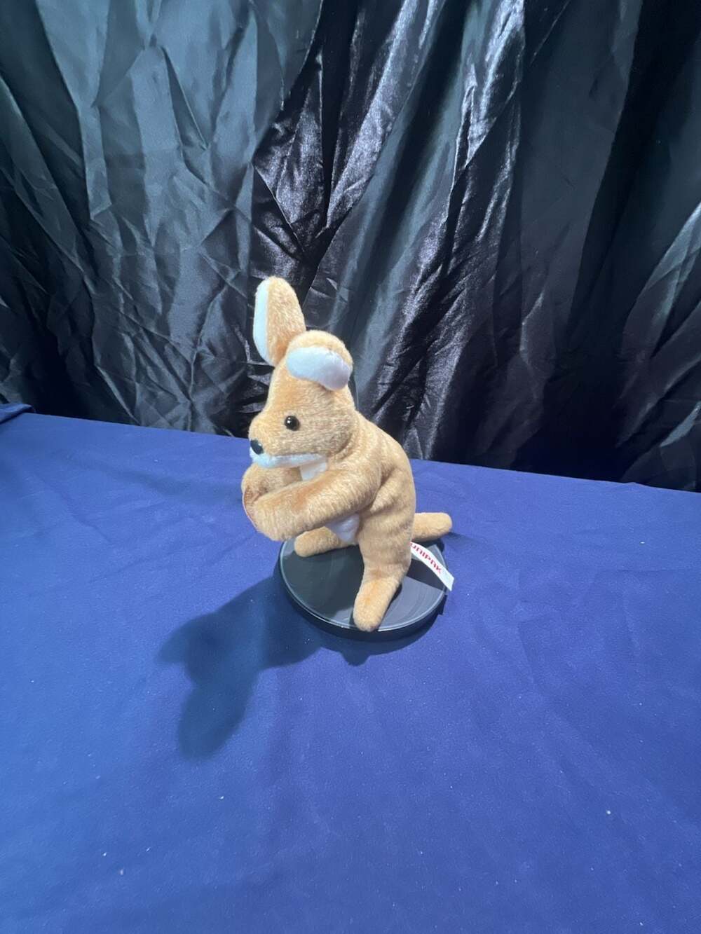 Unipak Designs Brown Kangaroo Plush Toy with Hook & Loop Paws